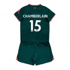 Liverpool Chamberlain #15 Tredjeställ Barn 2022-23 Korta ärmar (+ Korta byxor)
